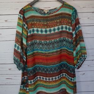 Lily White Bohemian blouse